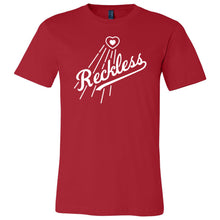 Load image into Gallery viewer, Reckless Logo Unisex Tee (White Ink)