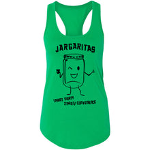 Load image into Gallery viewer, Jargaritas Racerback Tank (Black Ink)
