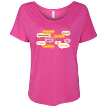 Load image into Gallery viewer, Chat Bubbles Slouchy Tee