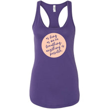 Load image into Gallery viewer, Anything Is Possible Racerback Tank