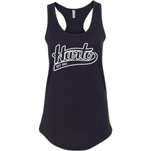 Load image into Gallery viewer, Harto Swoop Logo Racerback Tank (White Ink)