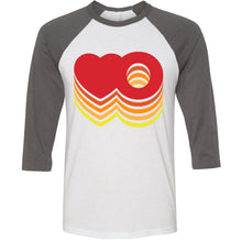 Load image into Gallery viewer, Signature Harto Heart Logo Baseball Tee