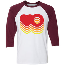 Load image into Gallery viewer, Signature Harto Heart Logo Baseball Tee