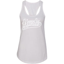 Load image into Gallery viewer, Harto Swoop Logo Racerback Tank (White Ink)
