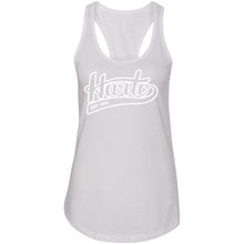 Load image into Gallery viewer, Harto Swoop Logo Racerback Tank (White Ink)