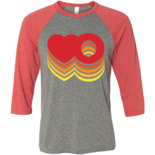 Load image into Gallery viewer, Signature Harto Heart Logo Baseball Tee
