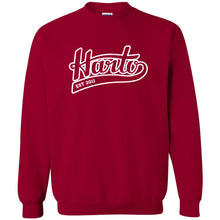 Load image into Gallery viewer, Signature Harto Swoop Logo Crewneck Sweatshirt (White Ink)