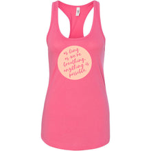 Load image into Gallery viewer, Anything Is Possible Racerback Tank