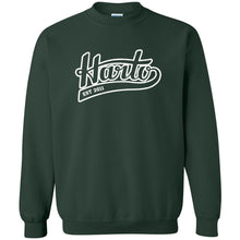 Load image into Gallery viewer, Signature Harto Swoop Logo Crewneck Sweatshirt (White Ink)