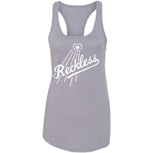 Load image into Gallery viewer, Reckless Logo Racerback Tank (White Ink)