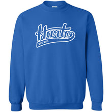 Load image into Gallery viewer, Signature Harto Swoop Logo Crewneck Sweatshirt (White Ink)