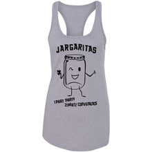 Load image into Gallery viewer, Jargaritas Racerback Tank (Black Ink)