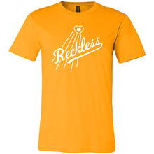 Load image into Gallery viewer, Reckless Logo Unisex Tee (White Ink)
