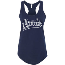 Load image into Gallery viewer, Harto Swoop Logo Racerback Tank (White Ink)
