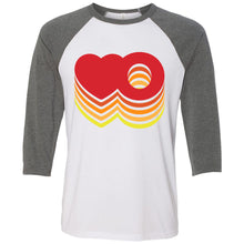 Load image into Gallery viewer, Signature Harto Heart Logo Baseball Tee