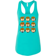 Load image into Gallery viewer, Hanmoji Grid Racerback Tank