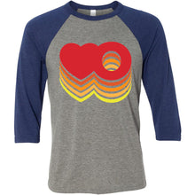 Load image into Gallery viewer, Signature Harto Heart Logo Baseball Tee