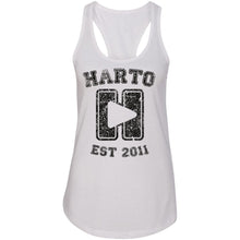 Load image into Gallery viewer, Harto University Logo Racerback Tank