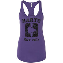 Load image into Gallery viewer, Harto University Logo Racerback Tank
