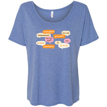 Load image into Gallery viewer, Chat Bubbles Slouchy Tee