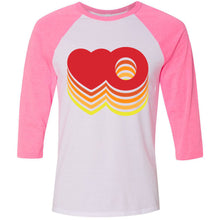 Load image into Gallery viewer, Signature Harto Heart Logo Baseball Tee