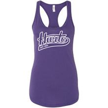 Load image into Gallery viewer, Harto Swoop Logo Racerback Tank (White Ink)