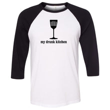 Load image into Gallery viewer, My Drunk Kitchen Logo Baseball Tee