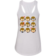 Load image into Gallery viewer, Hanmoji Grid Racerback Tank