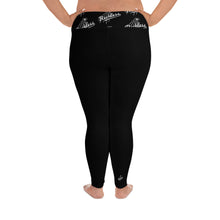 Load image into Gallery viewer, Reckless Logo Plus Size Leggings (Black)