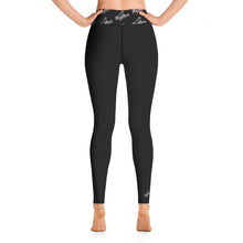 Load image into Gallery viewer, Reckless Logo Yoga Leggings (Black)