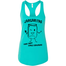 Load image into Gallery viewer, Jargaritas Racerback Tank (Black Ink)