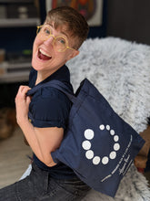 Load image into Gallery viewer, Buffering Tote (Navy)