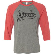 Load image into Gallery viewer, Harto Swoop Logo Baseball Tee