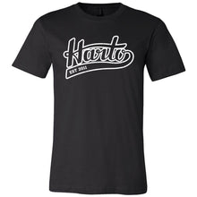 Load image into Gallery viewer, Harto Swoop Logo Unisex Tee (White Ink)