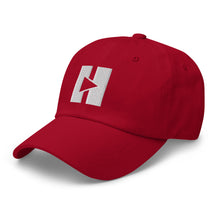 Load image into Gallery viewer, Play/Pause Logo Dad Hat (White Thread)
