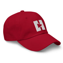 Load image into Gallery viewer, Play/Pause Logo Dad Hat (White Thread)