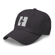 Load image into Gallery viewer, Play/Pause Logo Dad Hat (White Thread)