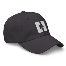 Load image into Gallery viewer, Play/Pause Logo Dad Hat (White Thread)