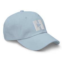 Load image into Gallery viewer, Play/Pause Logo Dad Hat (White Thread)