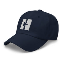 Load image into Gallery viewer, Play/Pause Logo Dad Hat (White Thread)