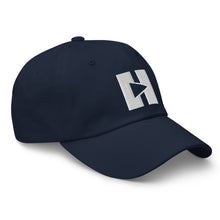 Load image into Gallery viewer, Play/Pause Logo Dad Hat (White Thread)