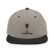 Load image into Gallery viewer, My Drunk Kitchen Logo Embroidered Snapback Hat