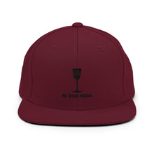 Load image into Gallery viewer, My Drunk Kitchen Logo Embroidered Snapback Hat
