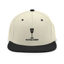 Load image into Gallery viewer, My Drunk Kitchen Logo Embroidered Snapback Hat