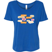 Load image into Gallery viewer, Chat Bubbles Slouchy Tee