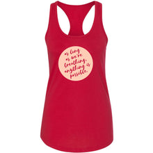 Load image into Gallery viewer, Anything Is Possible Racerback Tank