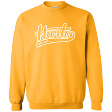 Load image into Gallery viewer, Signature Harto Swoop Logo Crewneck Sweatshirt (White Ink)
