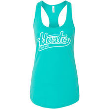 Load image into Gallery viewer, Harto Swoop Logo Racerback Tank (White Ink)