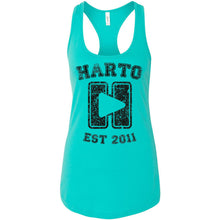Load image into Gallery viewer, Harto University Logo Racerback Tank