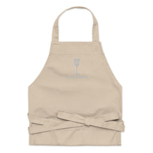 Load image into Gallery viewer, Signature My Drunk Kitchen Logo Embroidered Organic Cotton Apron
